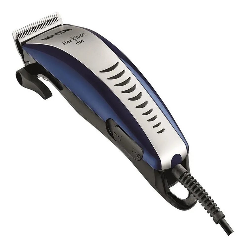 Máquina De Cortar Cabelo Mondial Hair Stylo Cr-07 Inox 220V