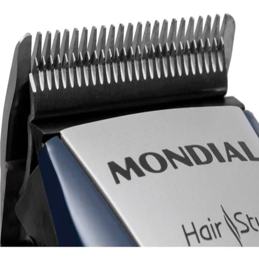Máquina De Cortar Cabelo Mondial Hair Stylo Cr-07 Inox 220V