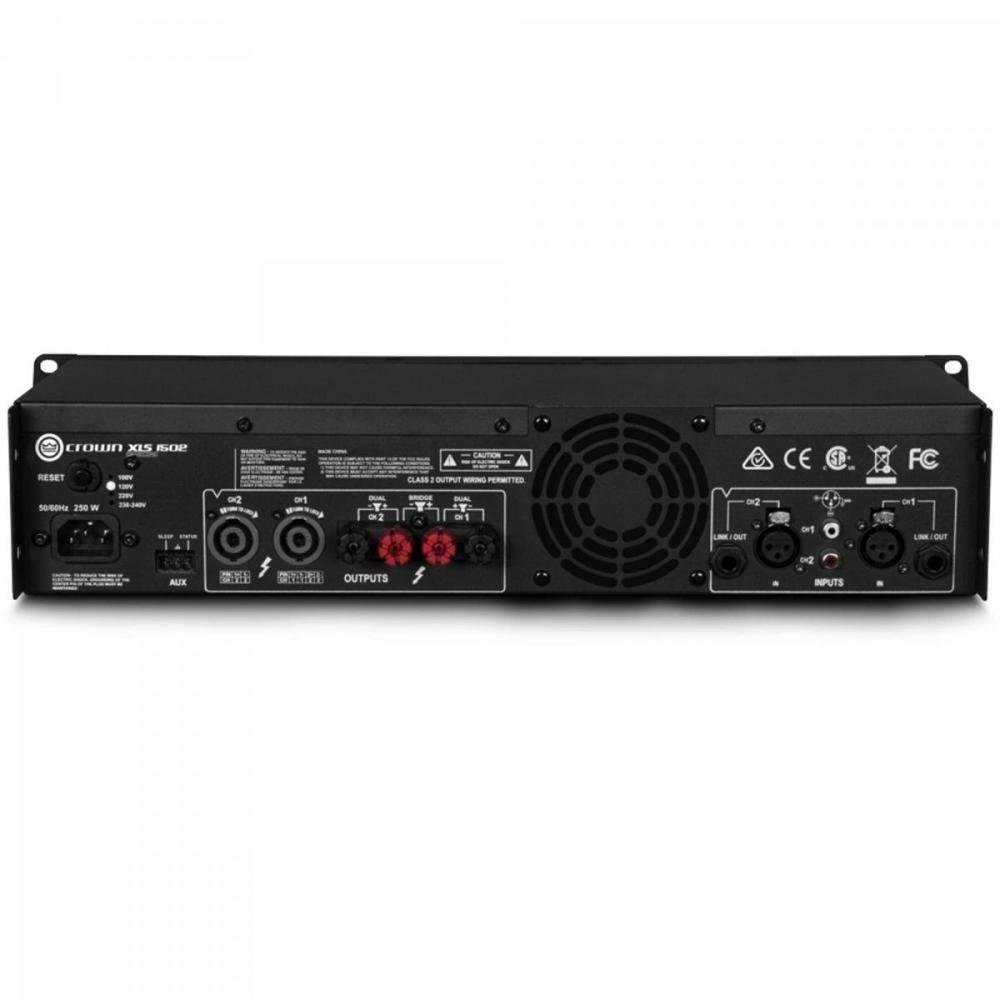 Amplificador 1050w 120v Rms Xls 1502 Crown