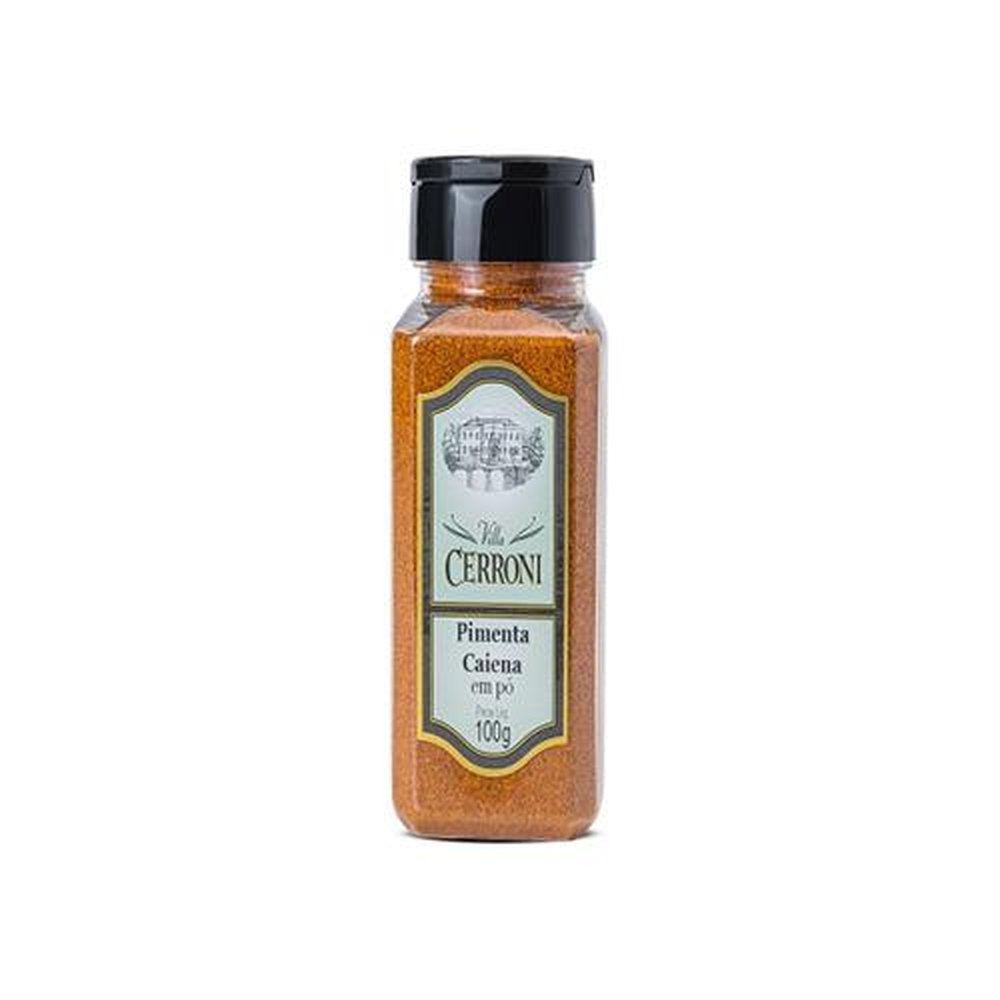 Pimenta Caiena Villa Cerroni 100g - Caixa com 12 unidades