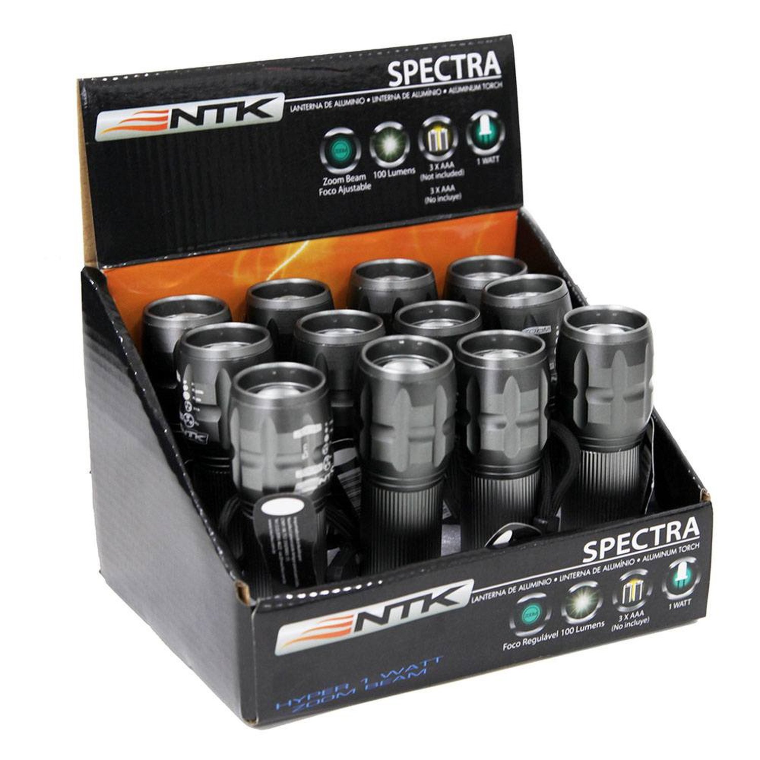 Lanterna Spectra (Caixa Com 12 peças) Unica Ntk
