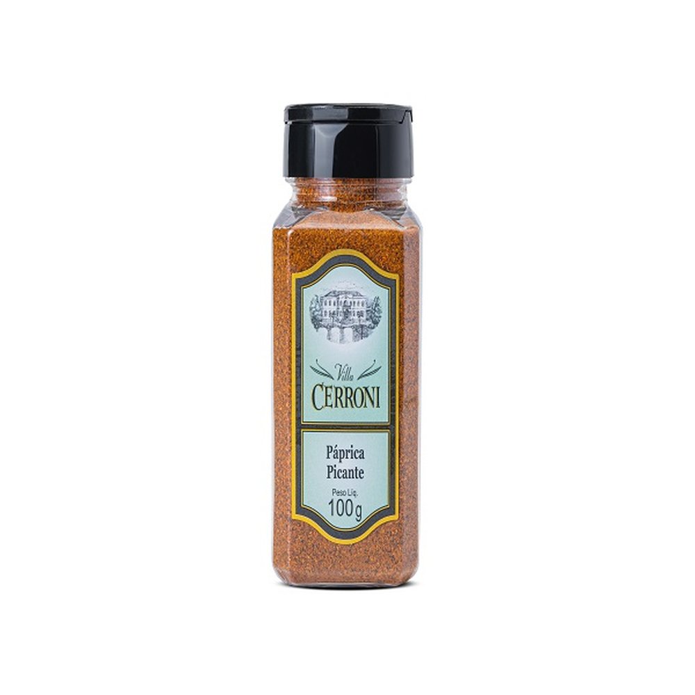 Páprica Picante Villa Cerroni 100g - Caixa com 12 unidades