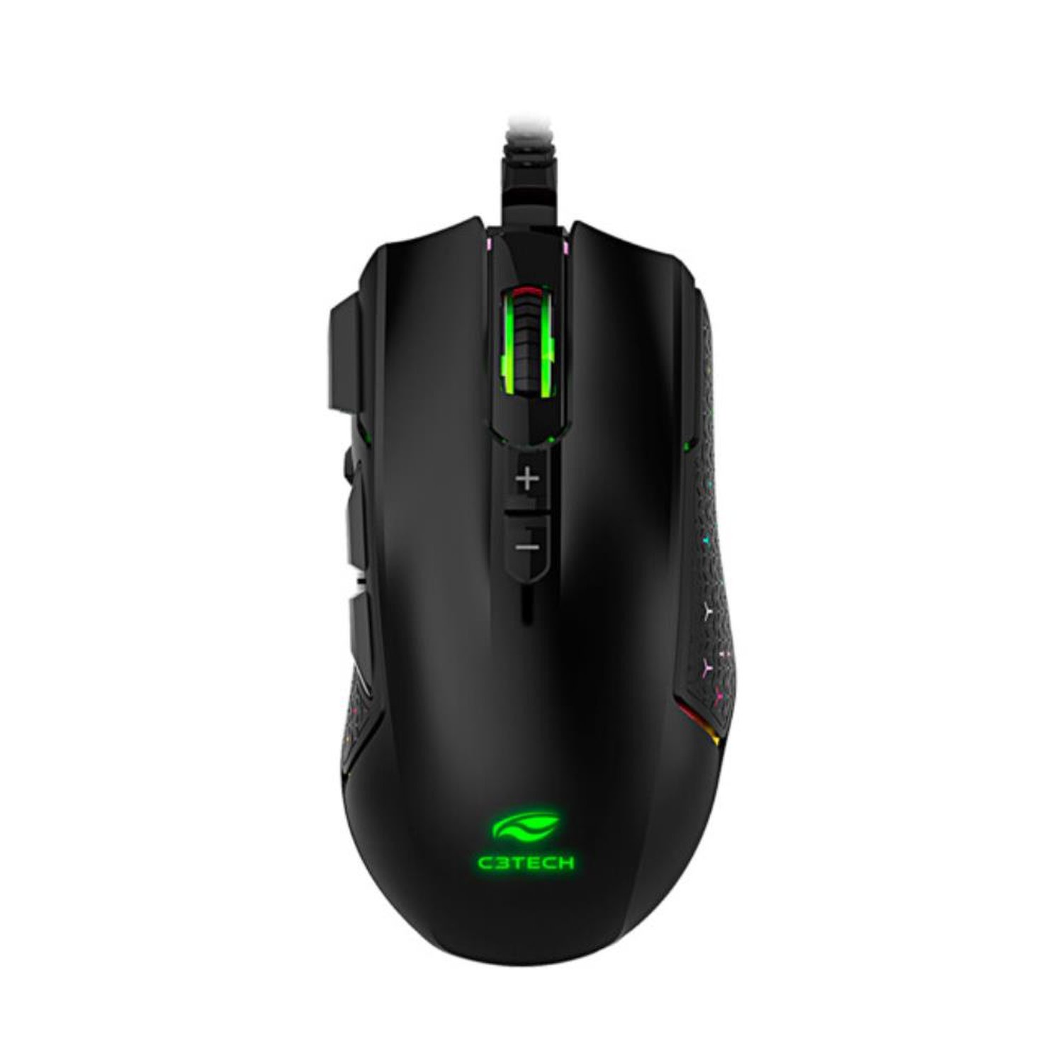Mouse Gamer Usb Mg-750bk Raven C3Tech