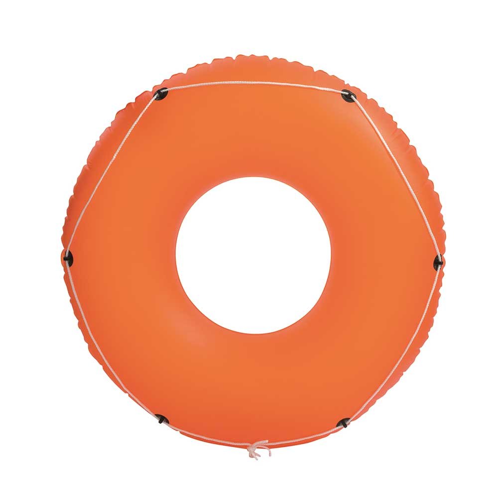 Boia Circular Com Corda Laranja Bestway