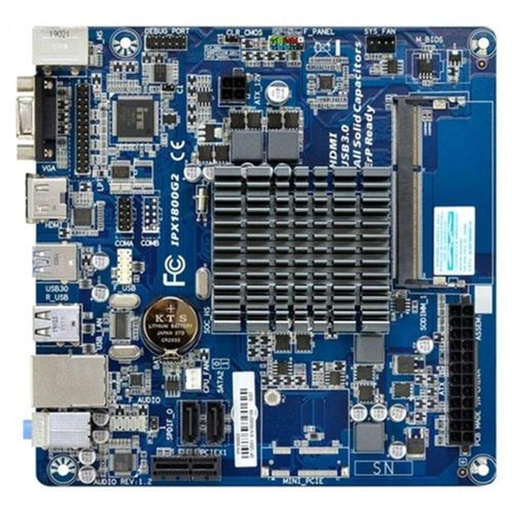 Placa Mãe com Processador Intel Celeron Mini ITX IPX 1800G2 Digitron OEM