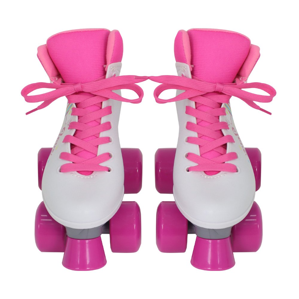 Patins Quad Love Unicórnio Branco 35 Bel