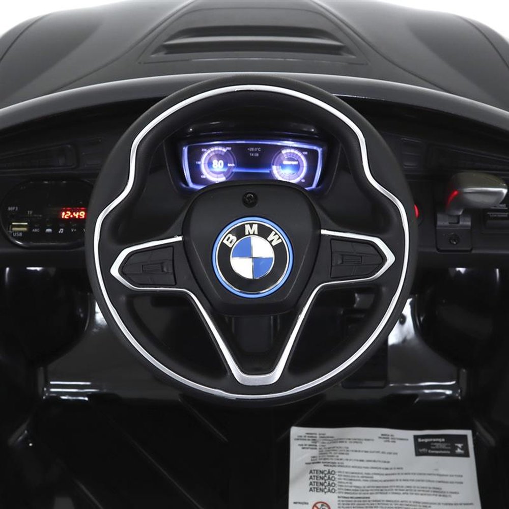 Carro BMW I8 Elétrico 12V Preto Bel