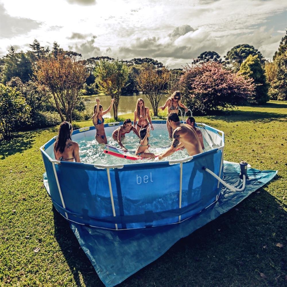 Piscina Armação 7.000 L - 3,66 M X 76 Cm