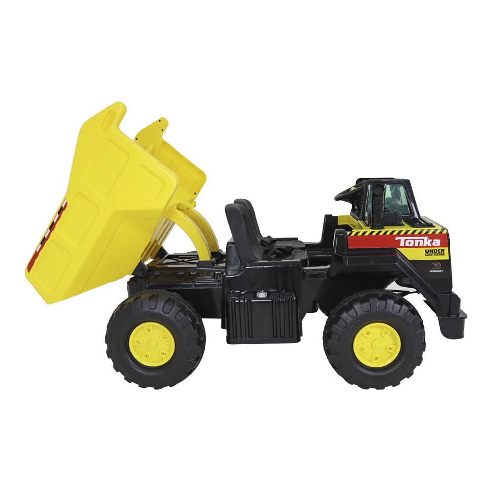 Caminhão Elétrico 2 Lugares Super Truck Tonka 12V Preto - Bel