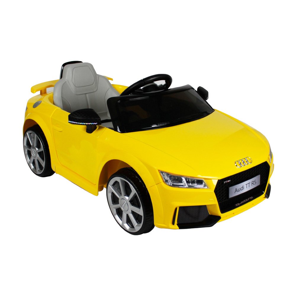 Carro Audi TT RS Elétrico 12V Amarelo Bel