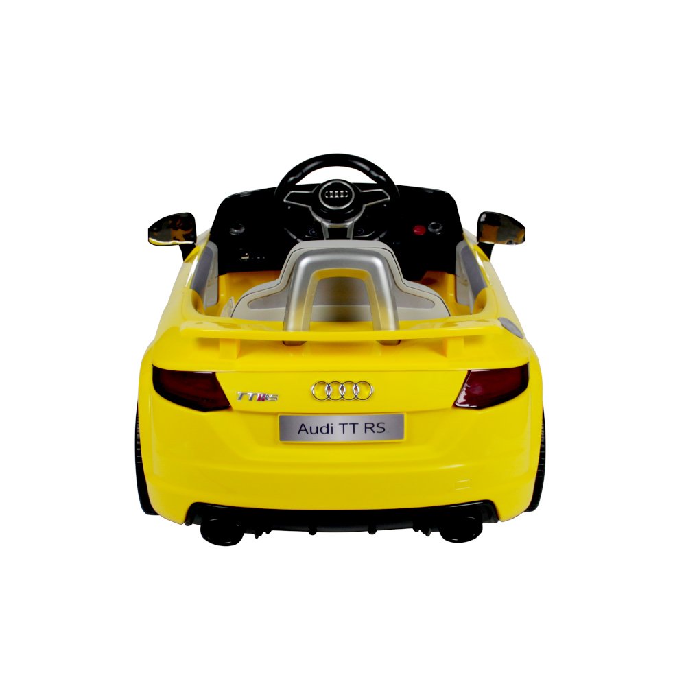 Carro Audi TT RS Elétrico 12V Amarelo Bel