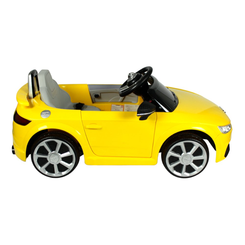 Carro Audi TT RS Elétrico 12V Amarelo Bel