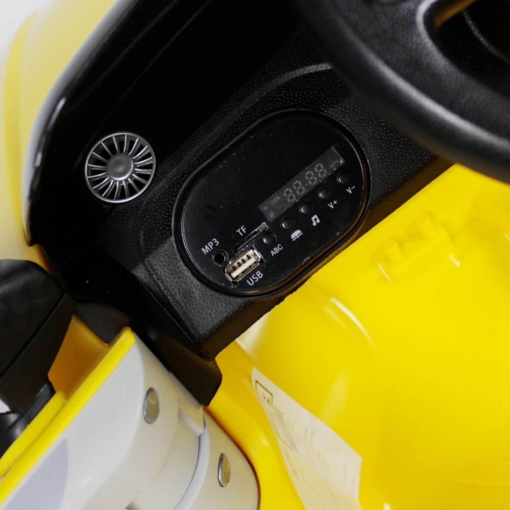 Carro Audi TT RS Elétrico 12V Amarelo Bel