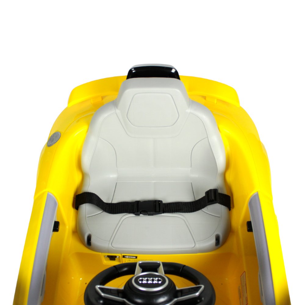 Carro Audi TT RS Elétrico 12V Amarelo Bel