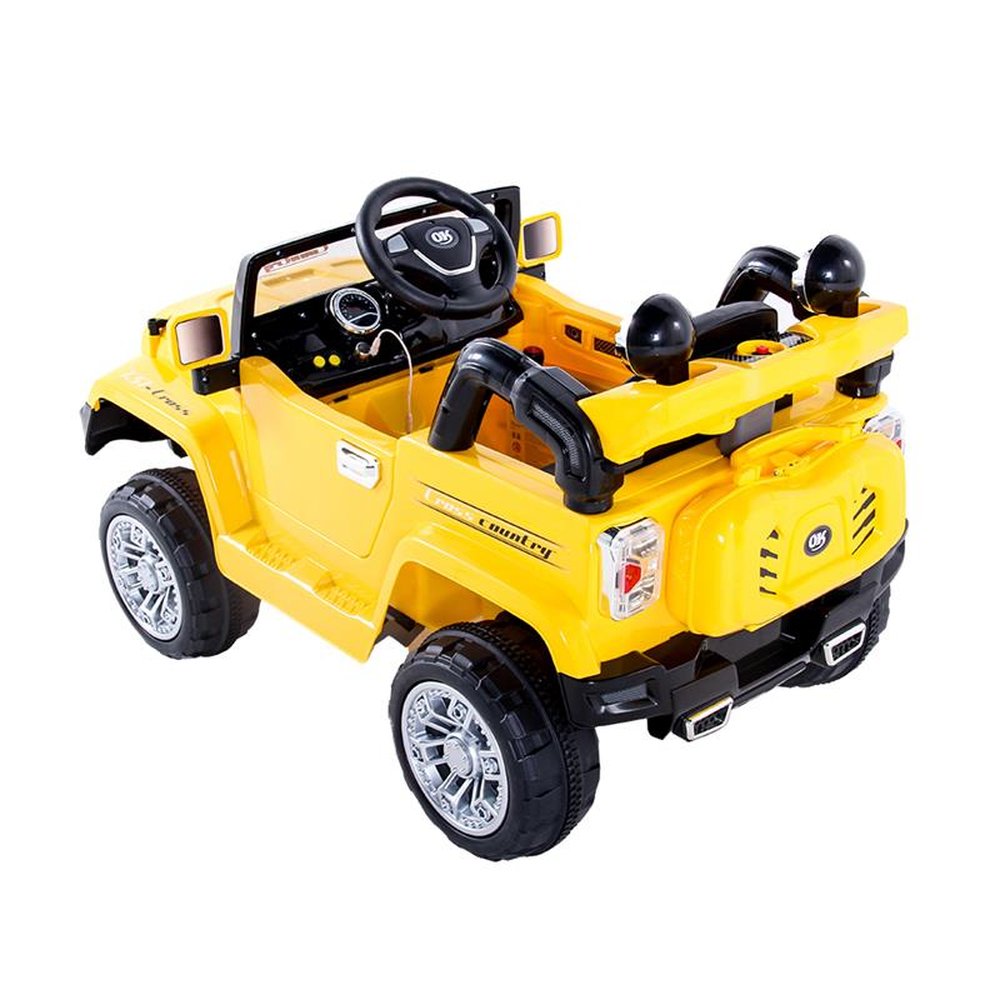 Jipe Trilha Elétrico 12V Amarelo Bel