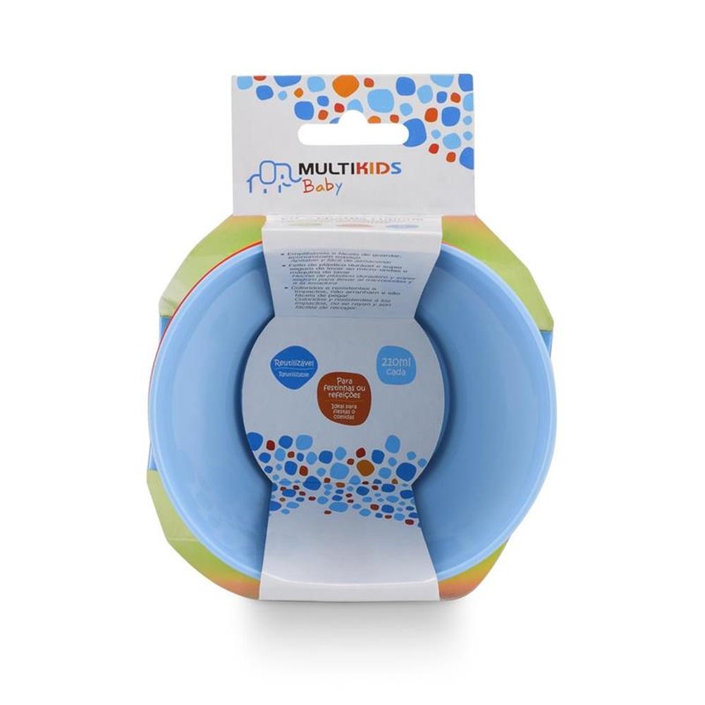 Kit 5 Pratos Fundos Tossing Around - BB1072