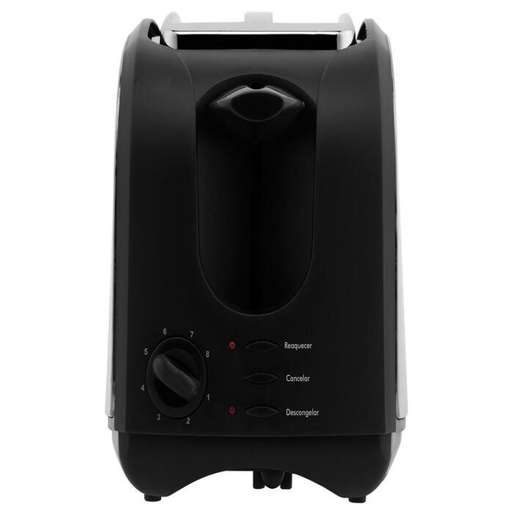 Torradeira Philco Preta French Toast 8 Níveis de Tostagem 127V