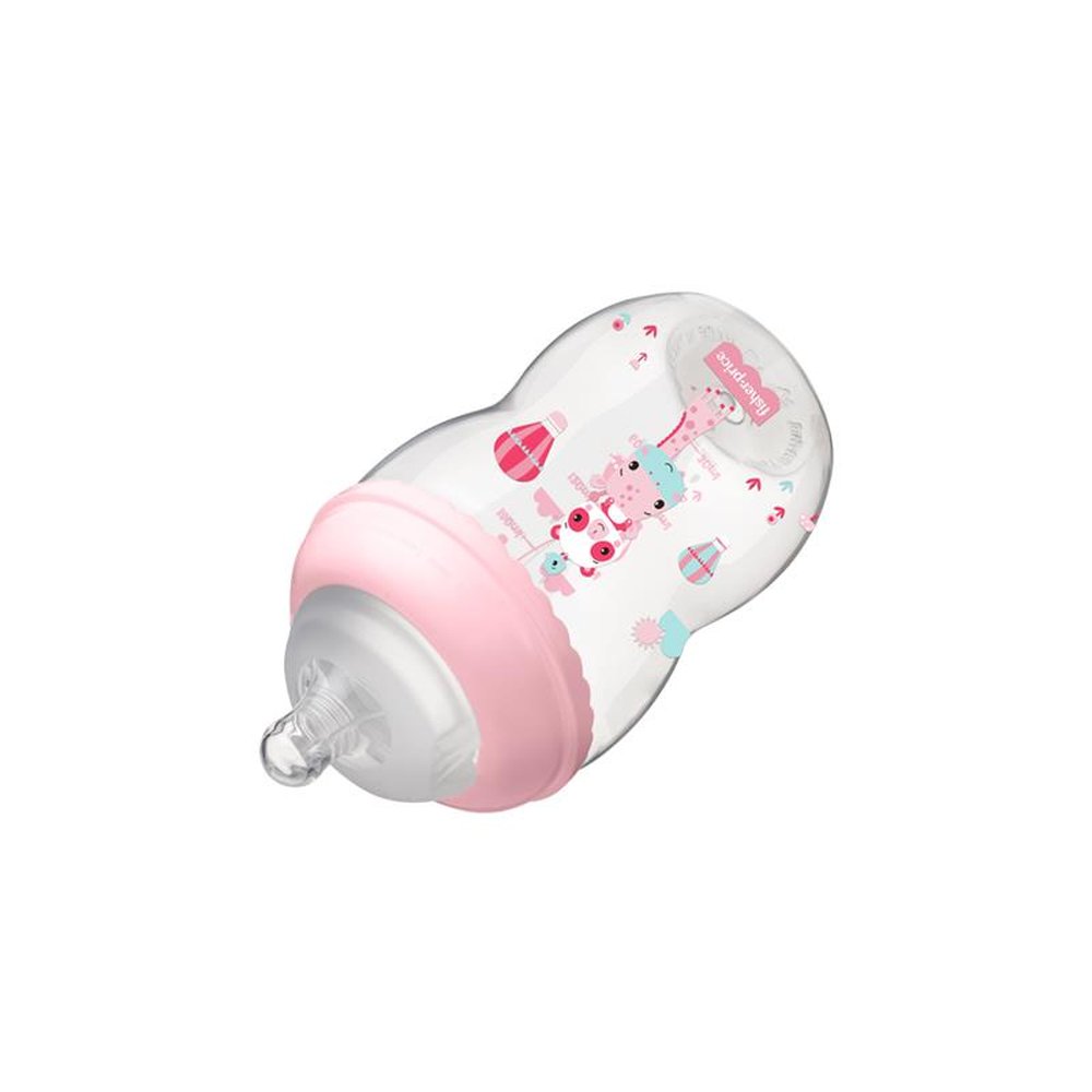 Mamadeira First Moments Rosa Algodão Doce 270Ml Fisher-Price - BB1027
