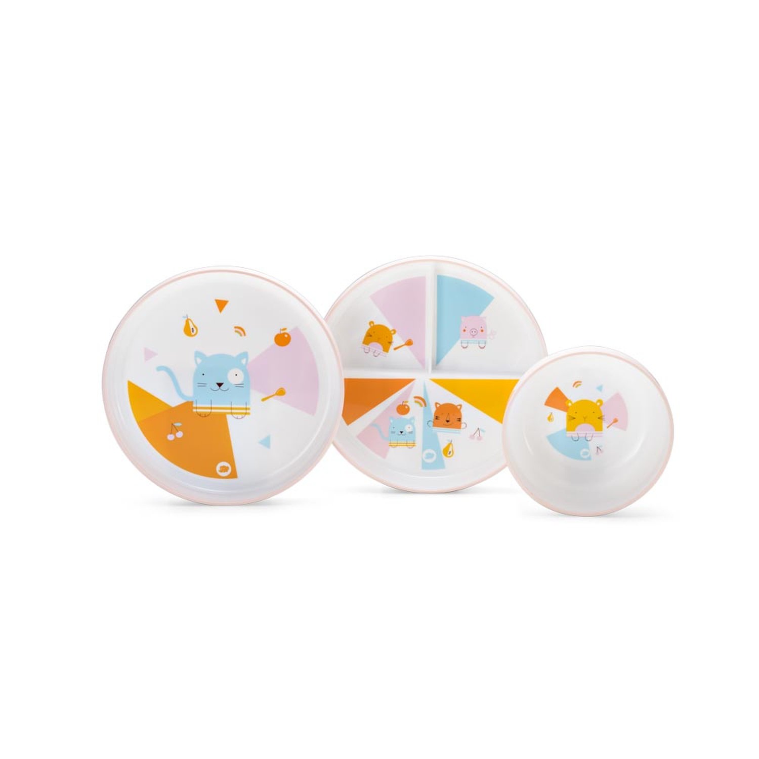 Kit 3 Pratinhos NHAC NHAC! Pet Buddies - BB1110