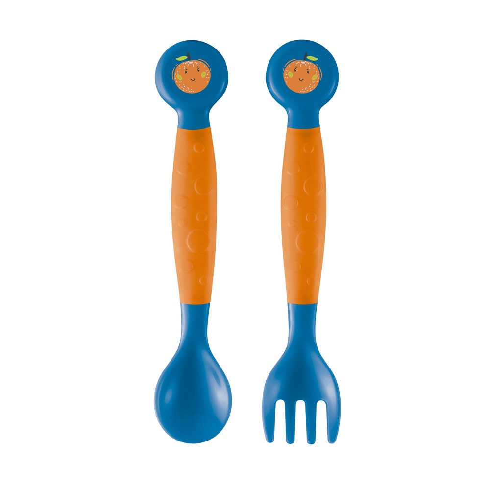 Garfo e Colher Flexiveis Funny Meal - BB1140