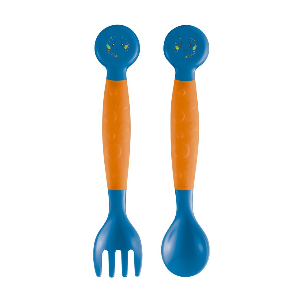 Garfo e Colher Flexiveis Funny Meal - BB1140