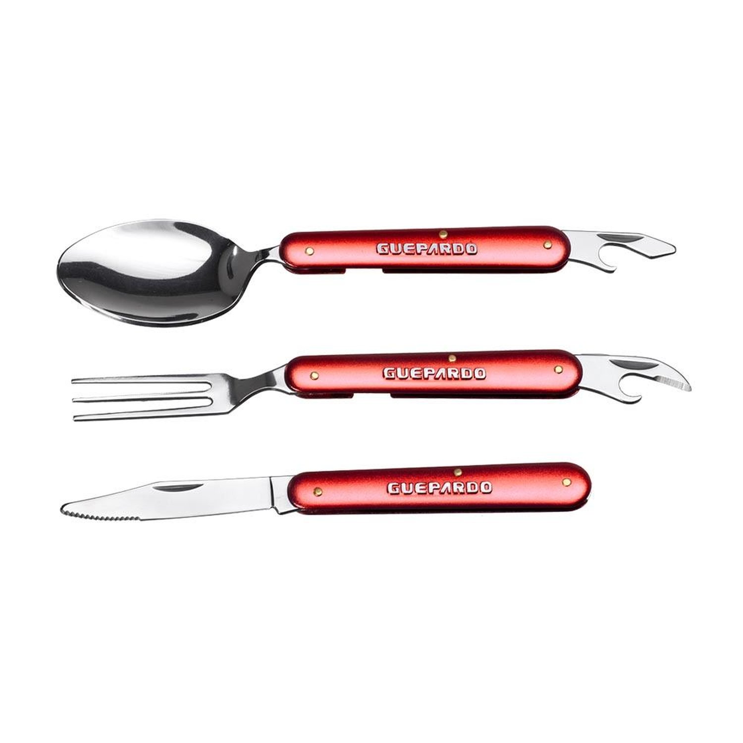 Conjunto De Talheres Trekker Unica Guepardo