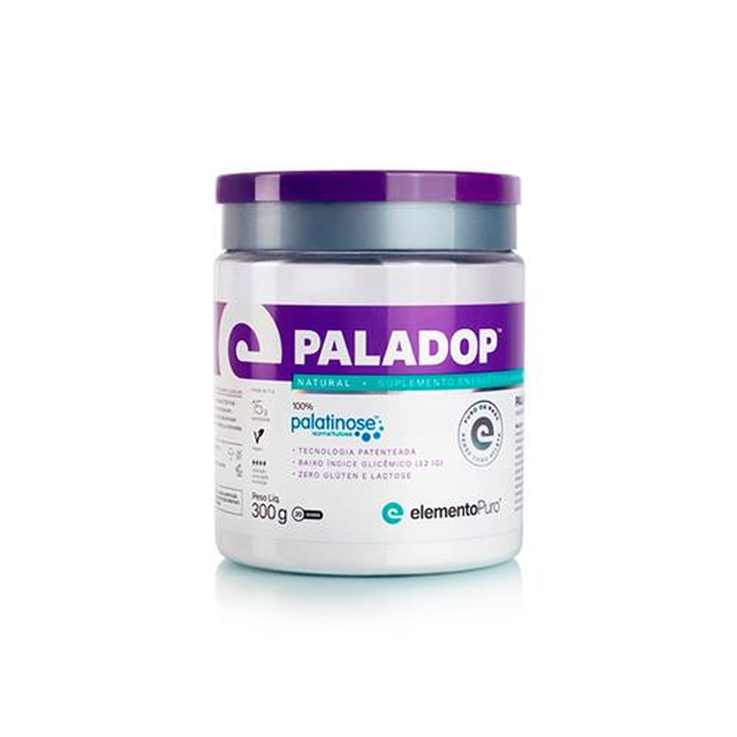 Paladop - Palatinose - Natural - Pote 300g