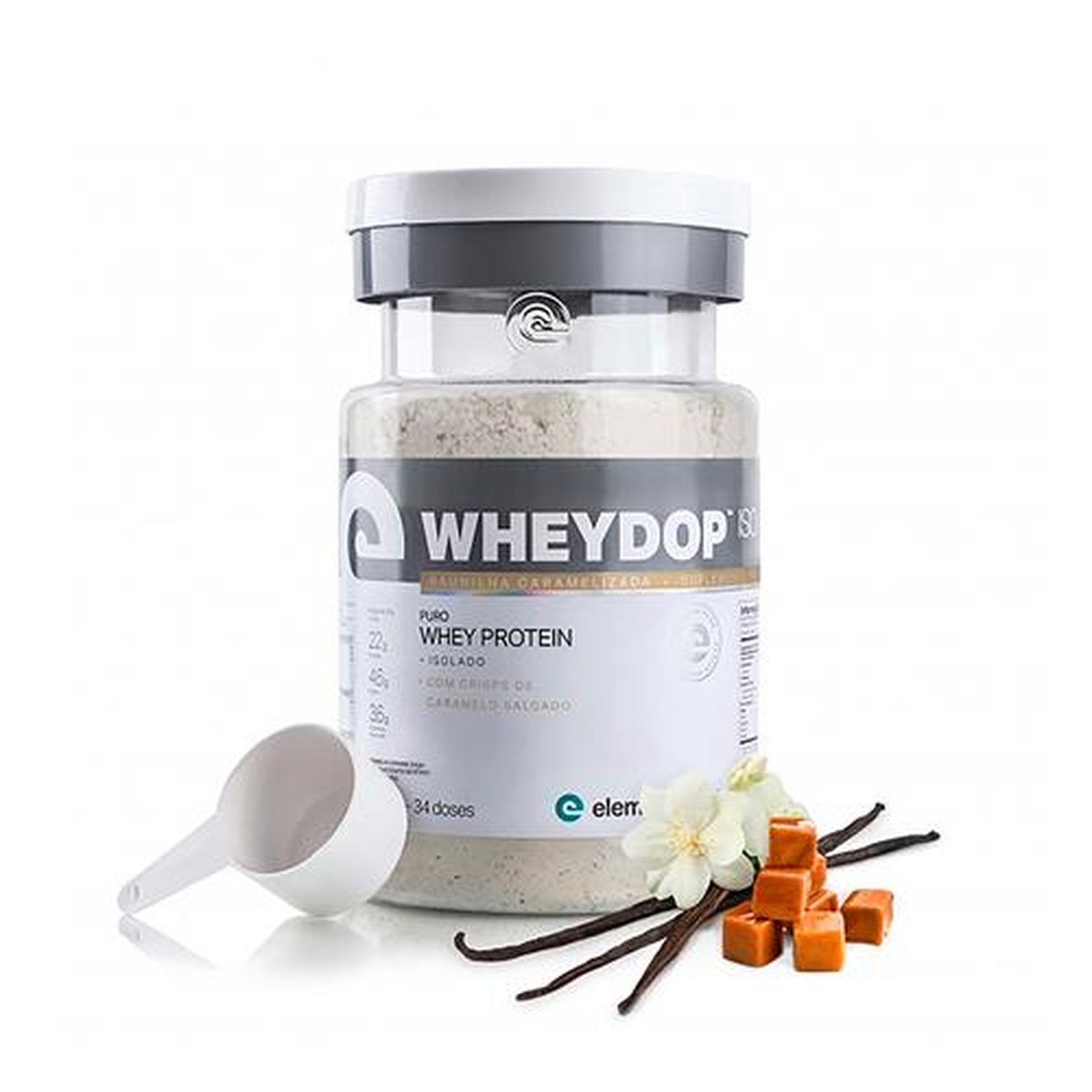 Wheydop Iso - Baunilha Caramelizada - 900G