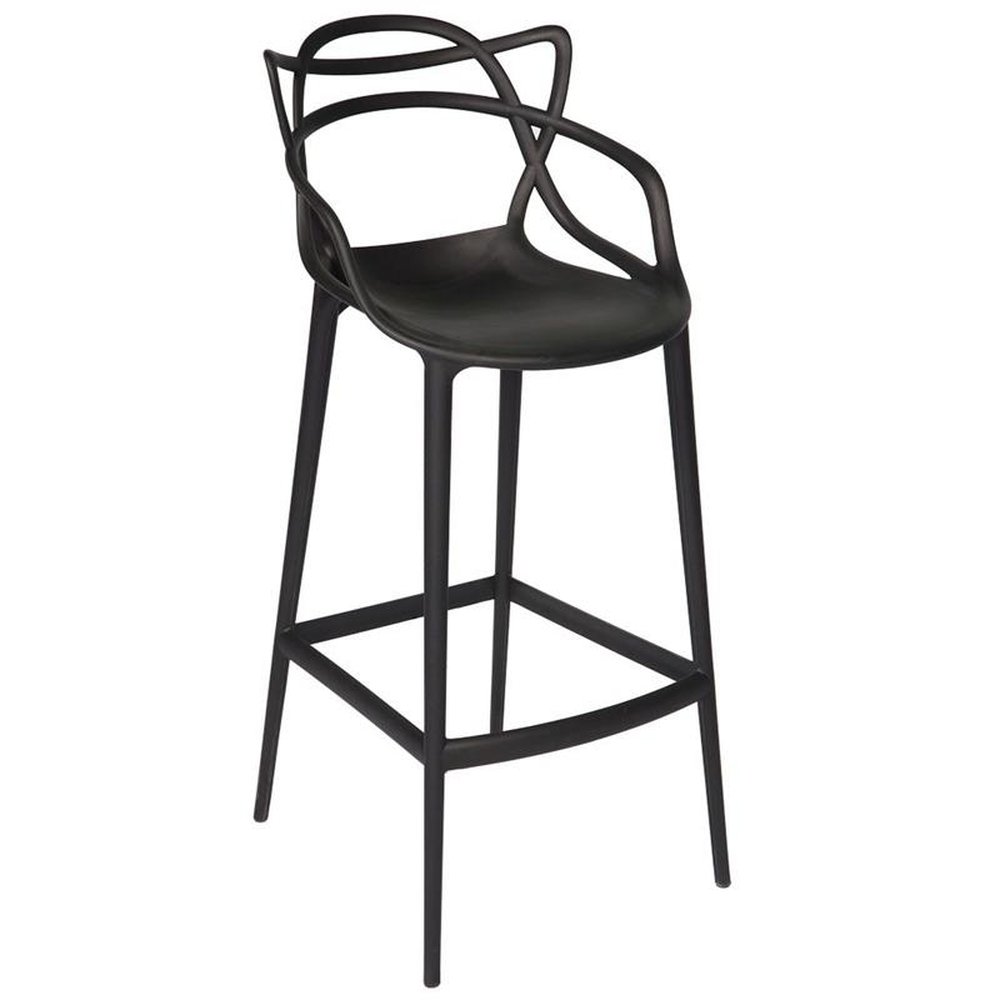 Banqueta Média Masters Allegra - Preto
