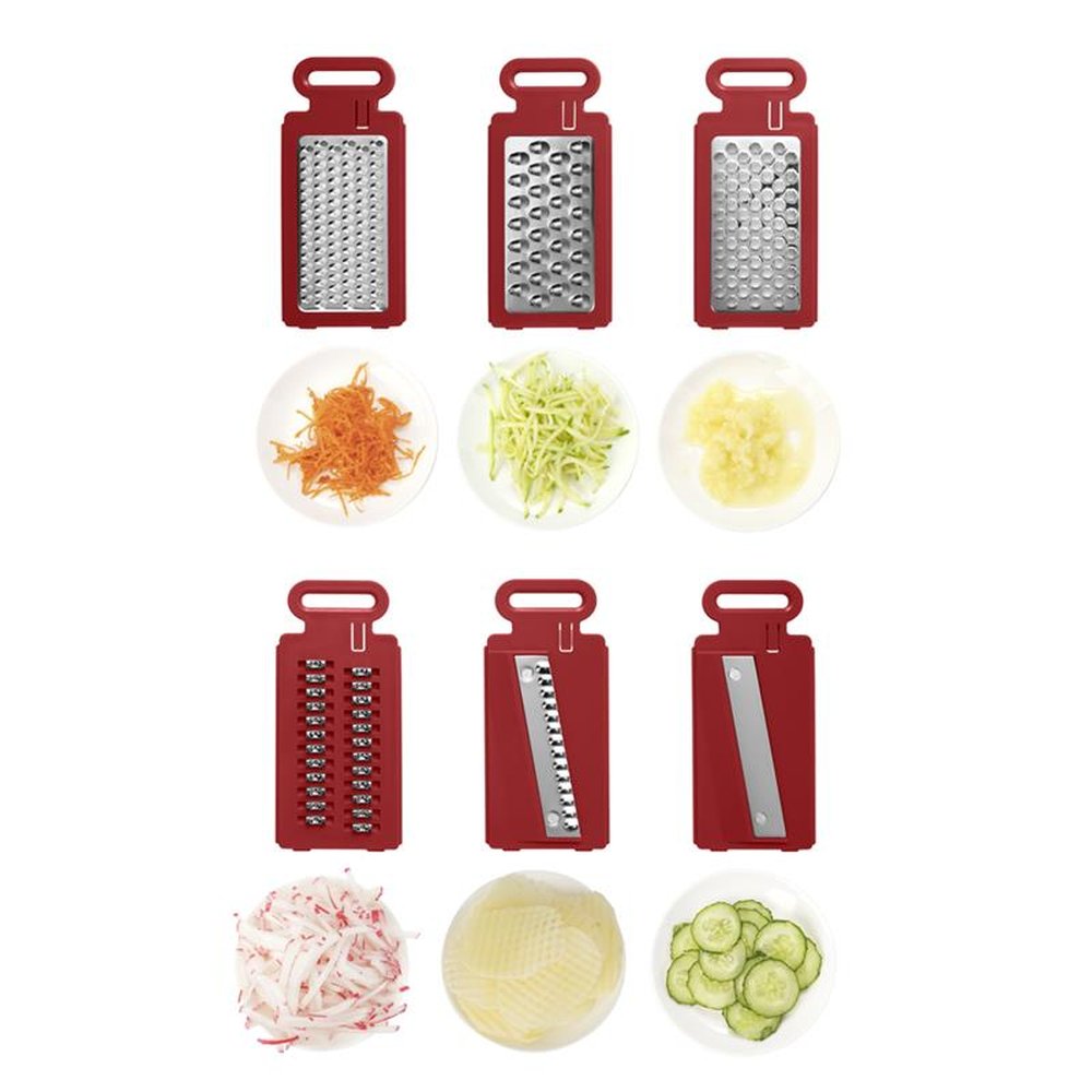 Kit Ralador Multiuso 6 em 1 Dobrável Up Home - UD265