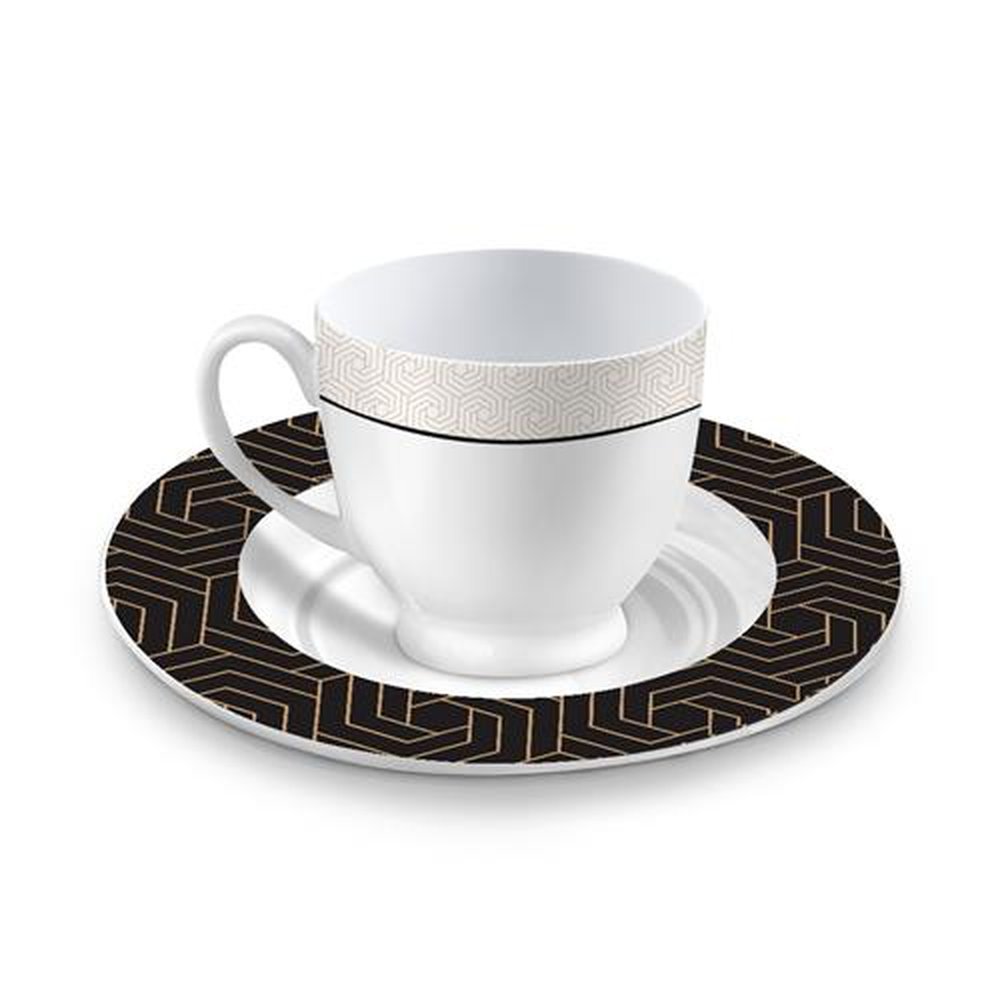 Jogo de Xícaras Ágata 12 Peças 170 ML Up Home - UD258