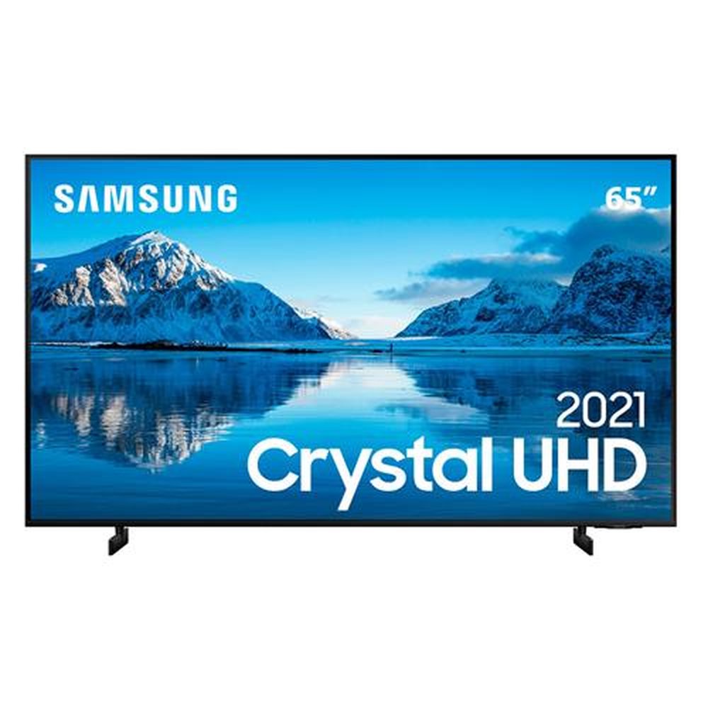 Smart TV 65" Crystal UHD 4K Samsung 65AU8000.