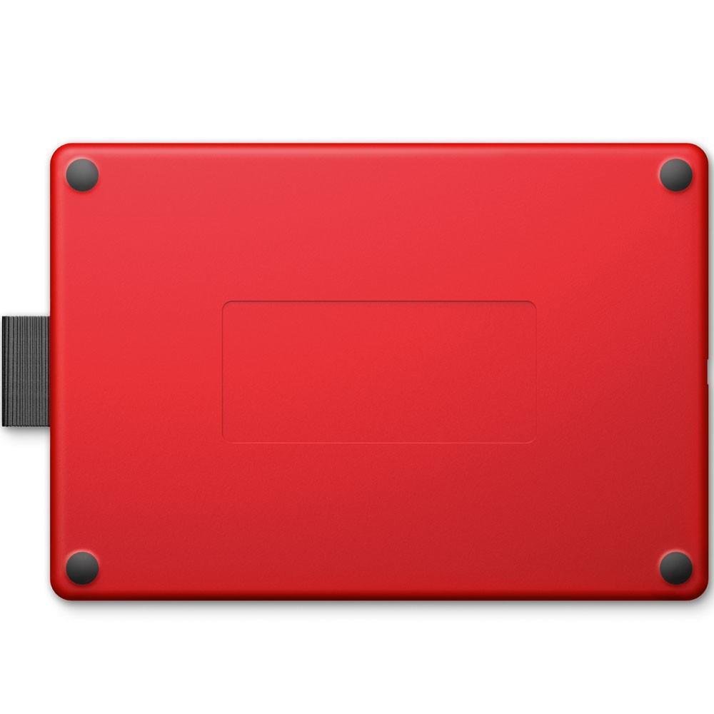 Mesa Digitalizadora Wacom One Pequena CTL-472 Vermelho e Preto