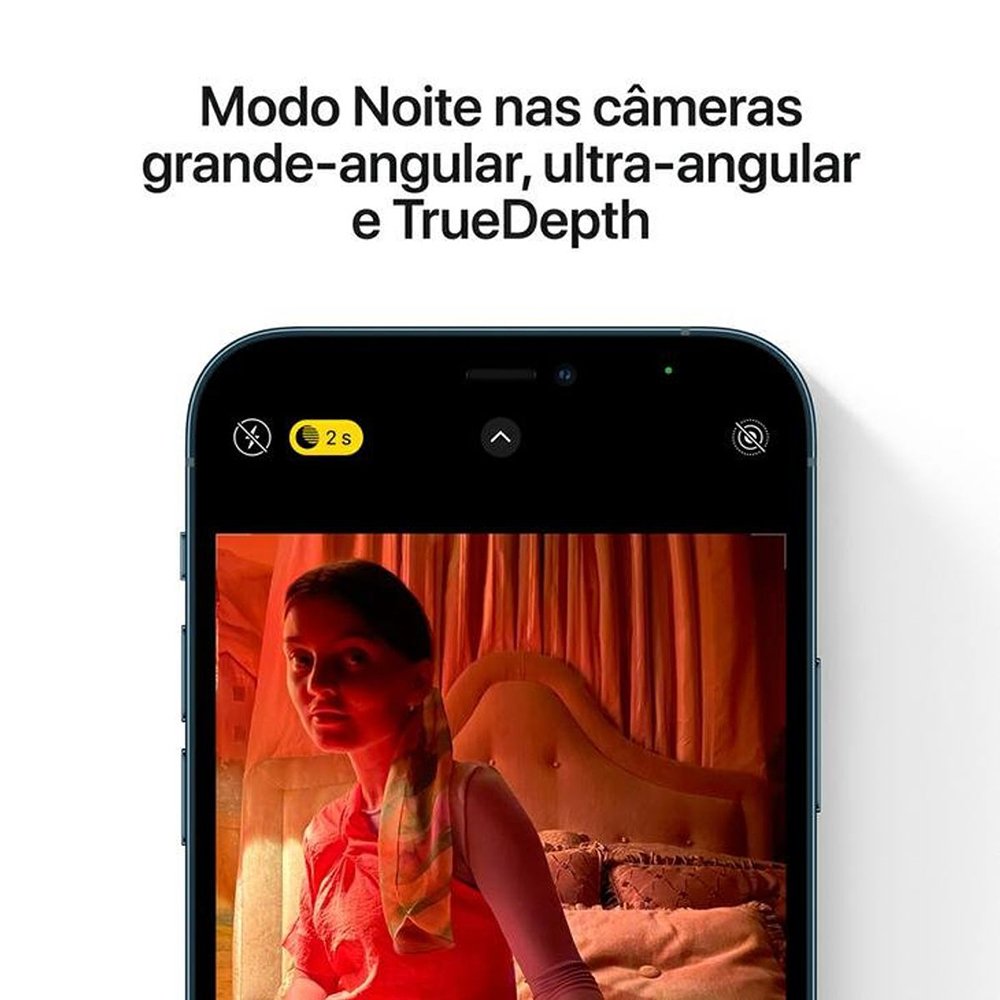 iPhone 12 Pro Apple Azul Pacífico 128GB Desbloqueado - MGMN3BZ/A