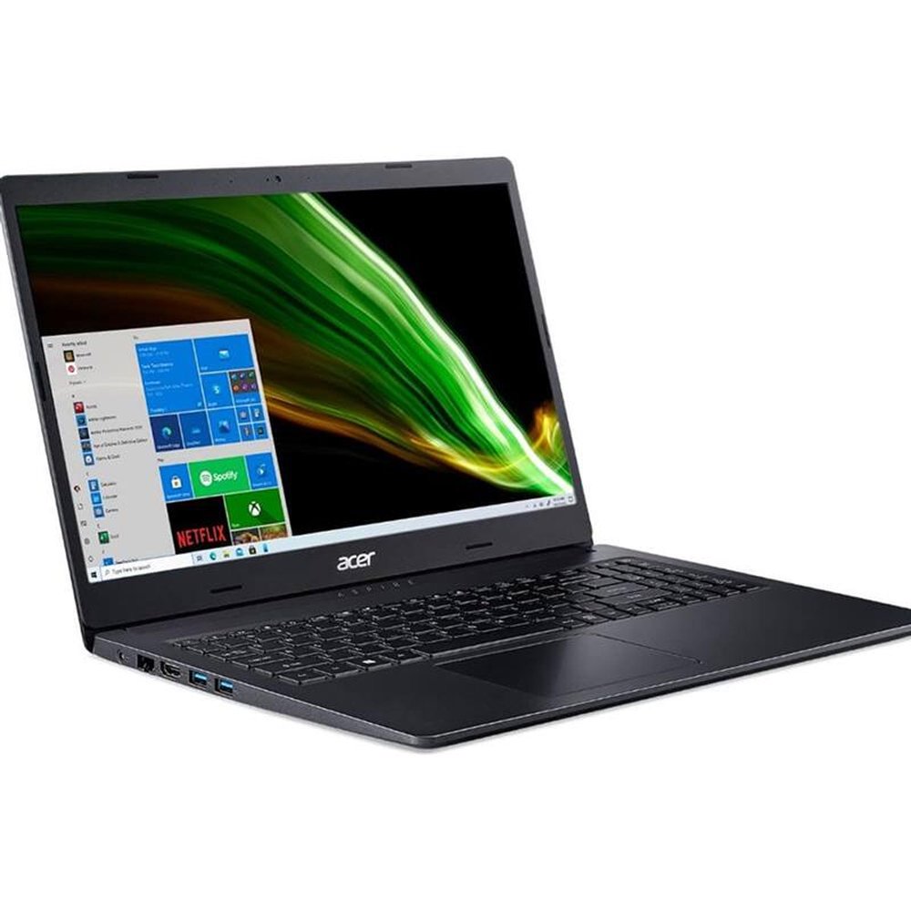 Notebook Acer Aspire 3 A315-23-R6M7 Ryzen 5-3500U 8GB 256GB SSD M.2 15,6" HD Windows 10 Home, Preto