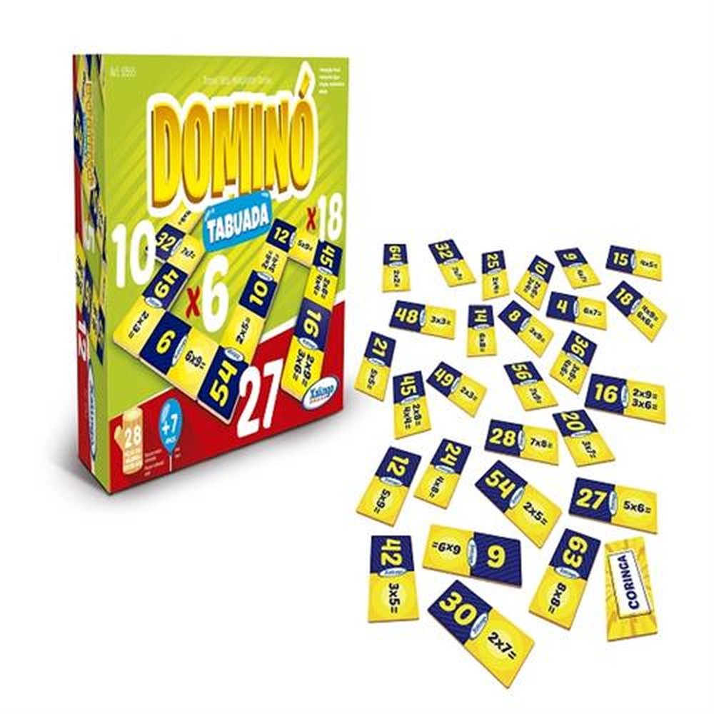 JOGO DOMINO TABUADA XALINGO