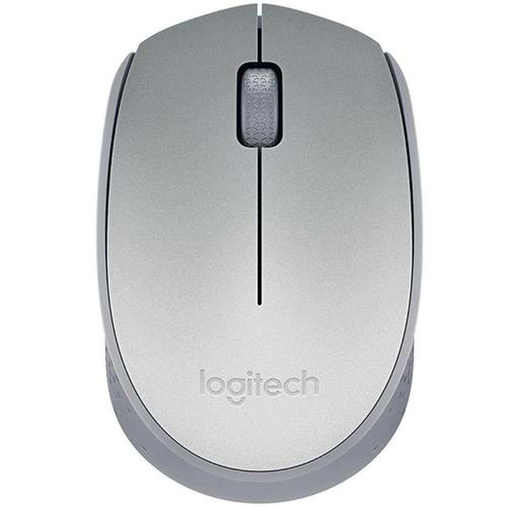 Mouse Logitech M170 Sem Fio Rc/nano Prata