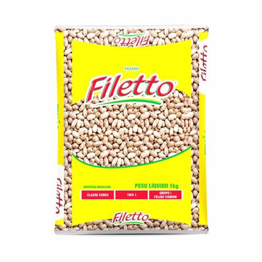 Feijão Carioca Filetto 30 x 1 kg