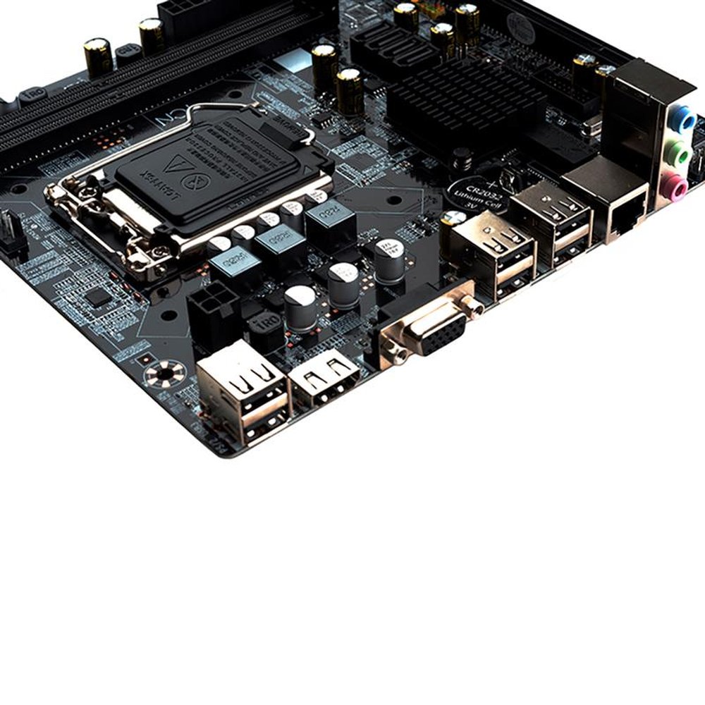 Placa-Mãe 1150 H81M SQBOX, Goldentec