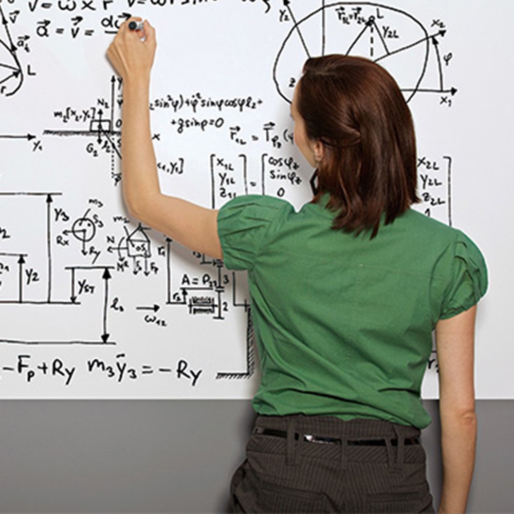 Quadro Adesivo 45cmx2m Branco Keep - EI056