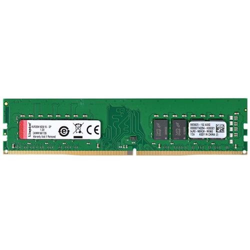 Memória RAM Kingston, 16GB, 2666MHz, DDR4, CL19 - KVR26N19D8/16