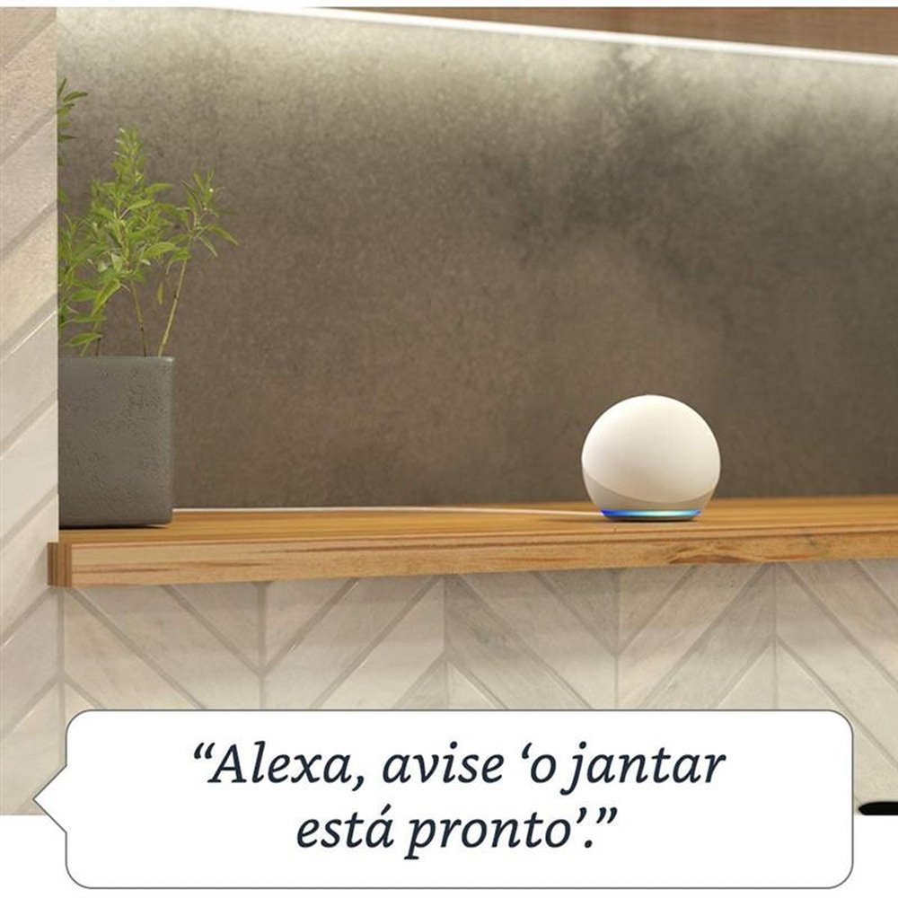 Echo Dot 4ª Geração Smart Speaker com Alexa - Branco