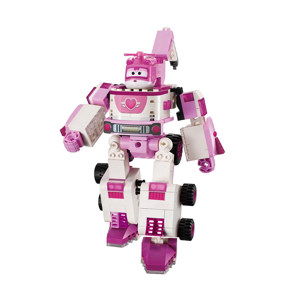 Cubic Super Wings Transformer 2 em 1 Dizzy 281 Peças Multikids - BR1415