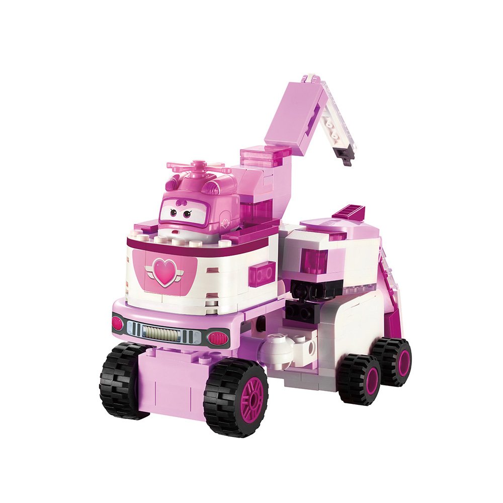 Cubic Super Wings Transformer 2 em 1 Dizzy 281 Peças Multikids - BR1415
