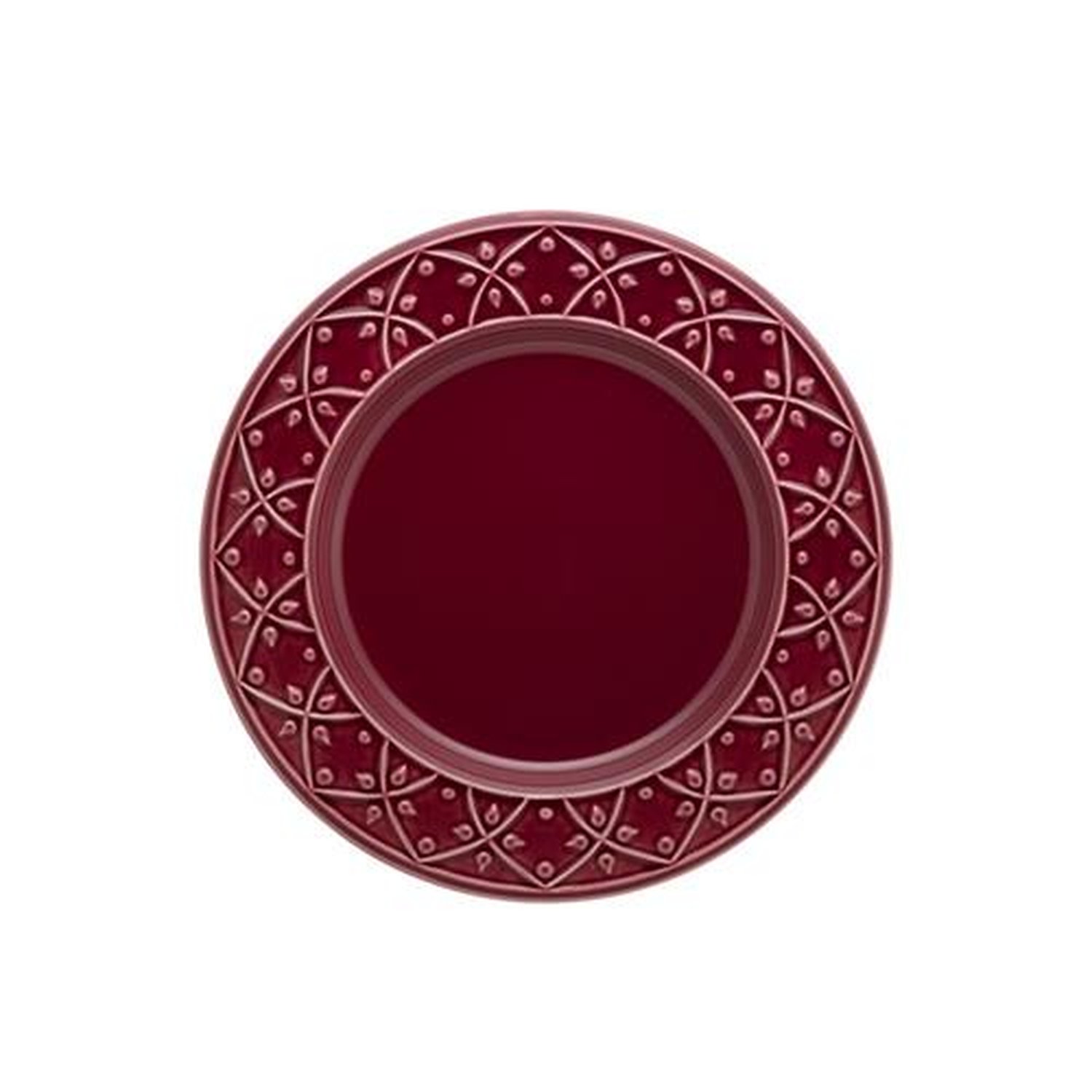 Prato Raso Cerâmica 26Cm Mendi Corvina Oxford