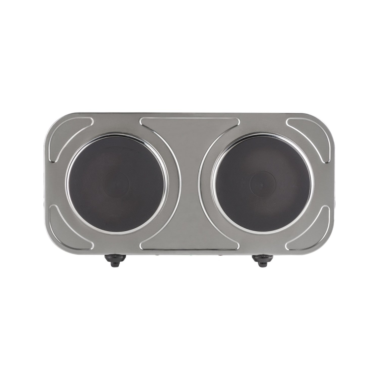 Fogão Elétrico de Mesa 2 Bocas Agratto FM - em Aço Inoxidável com Controle de Temperatura, 220V