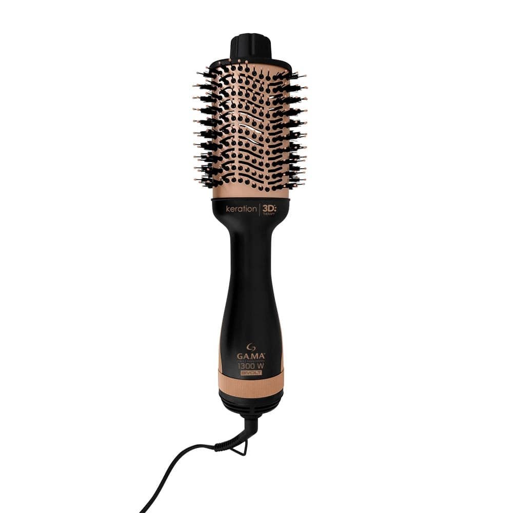 Escova Secadora Gama Stylish Keration Brush 3D, 1300W, Bivolt