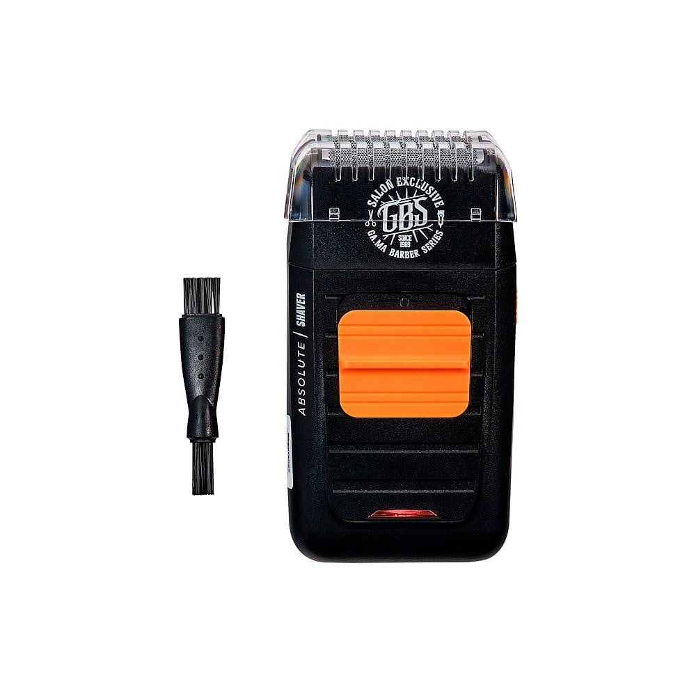 Barbeador Gama Italy Barber Series Absolute Shaver, Preto/Laranja, Bivolt