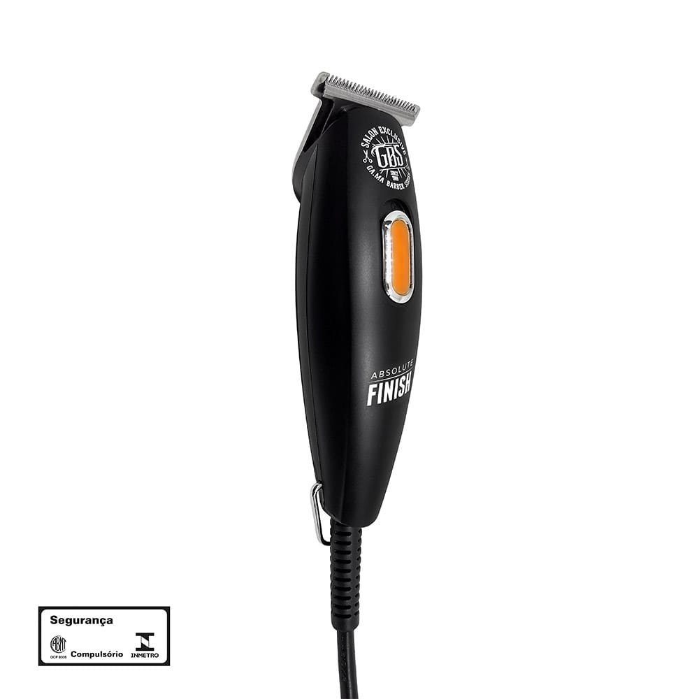 Máquina de Acabamento Gama GBS - Absolute Finish Preto/Laranja Bivolt