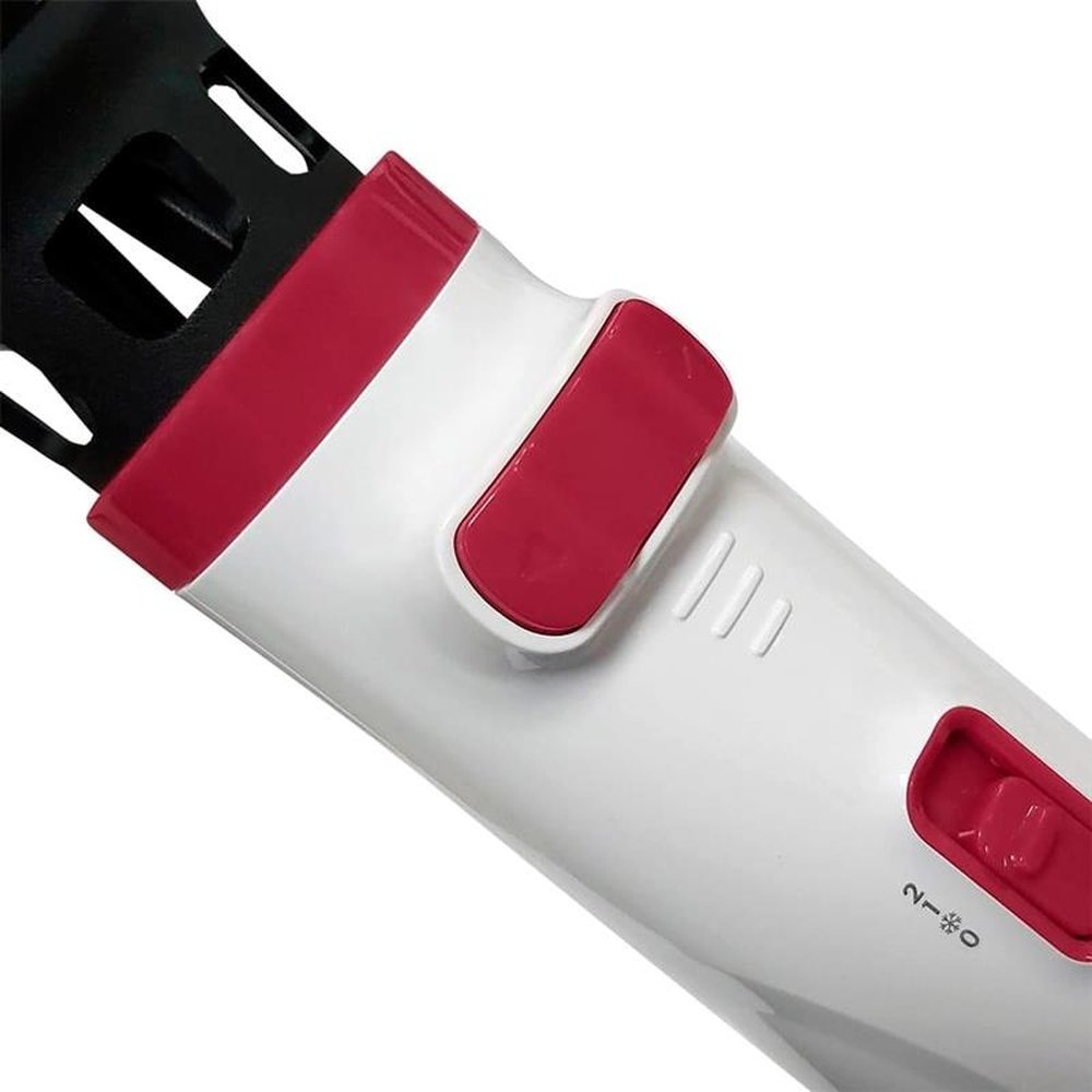 Escova Rotativa Gama New Turbo Plus 2300, 1100W, Branco/Rosa, 220V